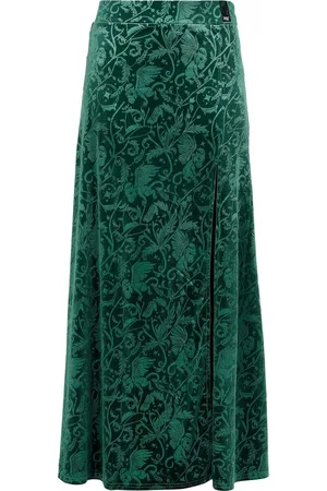 Killstar Goth kort skjørt - The Wizard of Oz - Emerald Envy Maxi-Skjørt - XS til 4XL - Damer