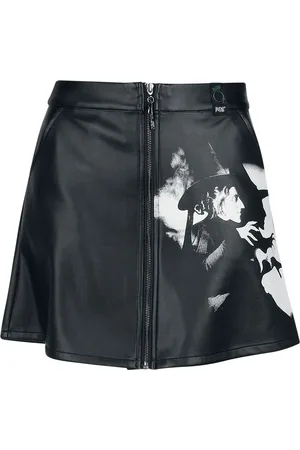 Killstar Goth Kort skjørt - The Wizard of Oz - Witch Please Mini-Skjørt - XS til XXL - Damer