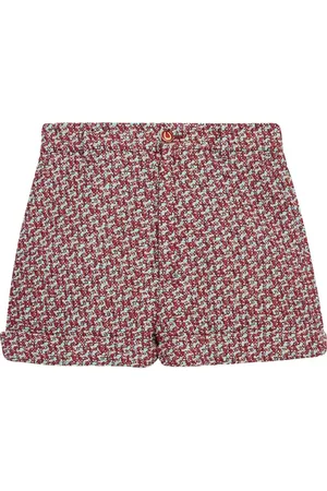 Gucci Dame Shorts - Tweed high-waisted shorts