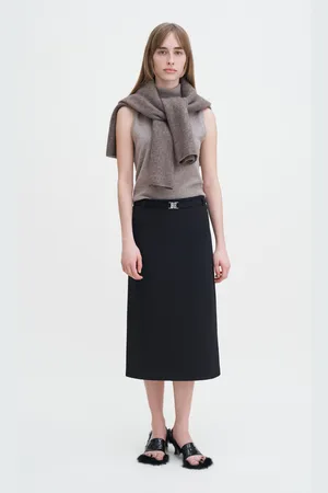 Filippa K Belted Jersey Skirt