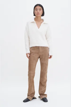 Filippa K Suede Five Pocket Trousers
