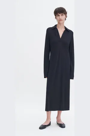 Filippa K Crepe Jersey Polo Dress