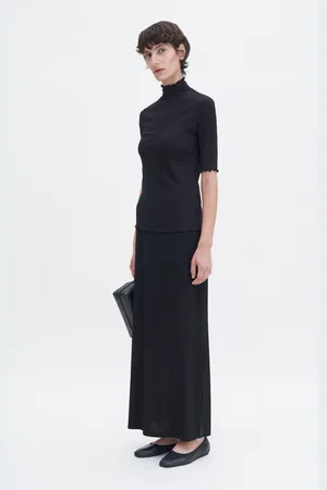 Filippa K Shiny Rib Maxi Skirt