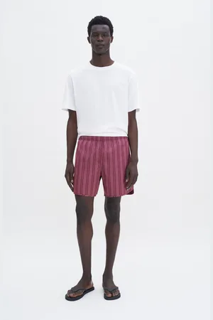 Filippa K Long Striped Swim Shorts