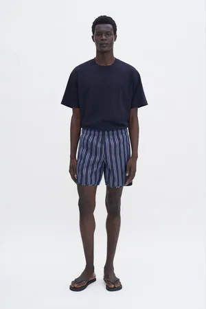 Filippa K Long Striped Swim Shorts