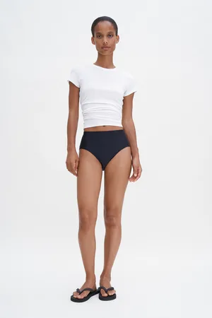 Filippa K Shimmer High Waist Bikini Bottom