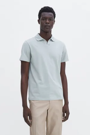 Filippa K Stretch Cotton Polo T-Shirt