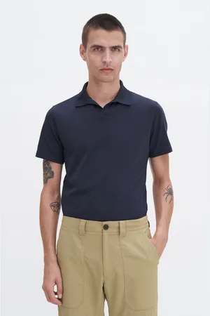 Filippa K Stretch Cotton Polo T-Shirt