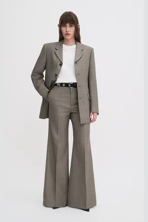 Filippa K Wool Blend Flare Trousers
