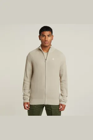 G-Star Serrated Full Zip Knitted Cardigan Men