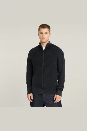 G-Star Serrated Full Zip Knitted Cardigan Men