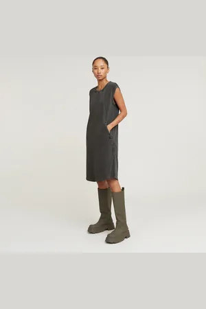 G-Star Seam Detail Overdyed Loose Dress Women