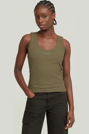 G-Star Slim Rib Tank Top Women