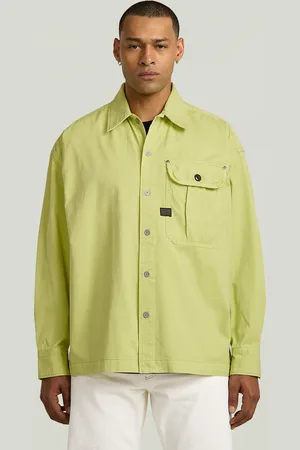G-Star Pleated Boxy Shirt Long Sleeve Men