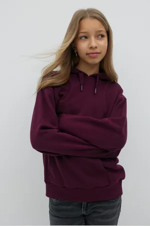 Gina Tricot Y oversized hoodie - overdeler - Rød - 134/140 - Jente