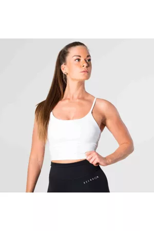 Relode Core Crop Top, White