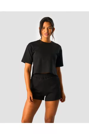 ICANIWILL Dame Kortermede - Revive Heavy Cropped T-Shirt Wmn