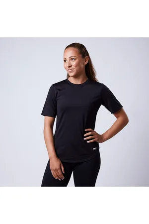 Siri ribbed seamless top Black - CLN Athletics