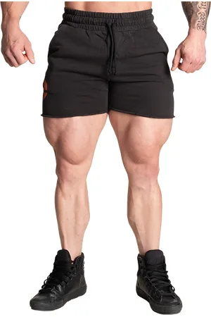Gasp Classic Sweatshorts, Acid Washed Black