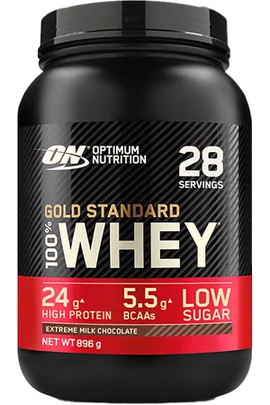 Optimum 100% Whey Gold Standard Myseprotein 908 g