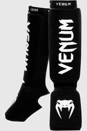 Venum Kontact Shinguards Black