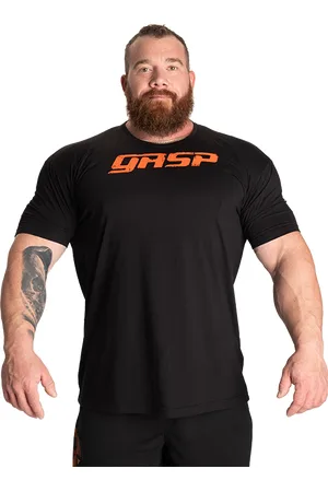 Gasp Legacy Gym T-skjorte Svart Orange
