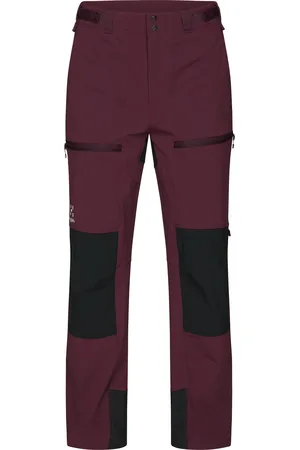 Haglöfs Rugged Relaxed Pant Women Aubergine/True Black