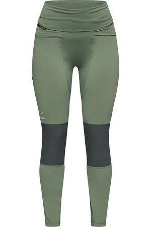 Haglöfs Luna Tights Women Olive green/Magnetite