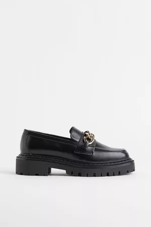 H&M Chunky loafers - Sort