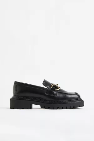 H&M Dame Loafers - Chunky loafers - Sort