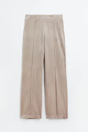 H&M Dame Velour bukser - Bukse i velour