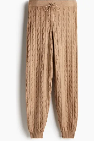 H&M Flettestrikkede joggers