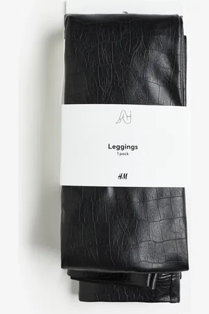H&M Coated leggings