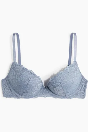 H&M Super push up-BH i blonde