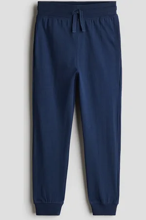 H&M Joggers i bomullstrikot