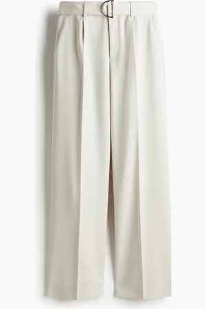 H&M Dresset bukse med belte