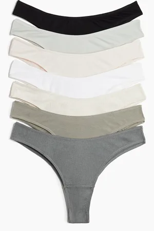 H&M 7-pack truse brazilian i bomull