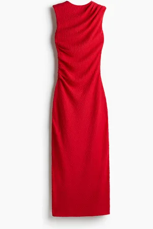 H&M Drapert bodycon-kjole