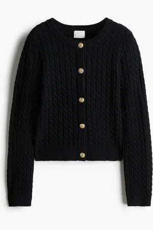H&M Flettestrikket cardigan
