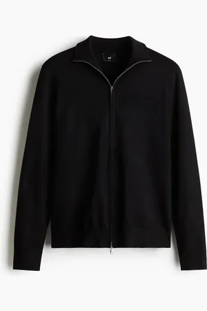 H&M Slim Fit cardigan med glidelås