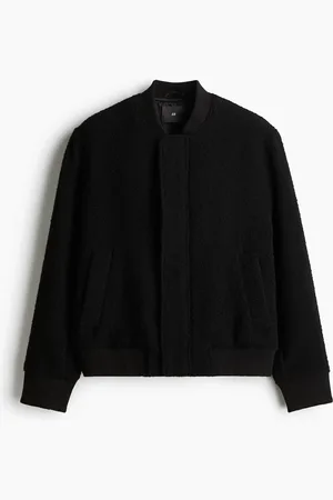 H&M Regular Fit Bomberjakke i ullmiks