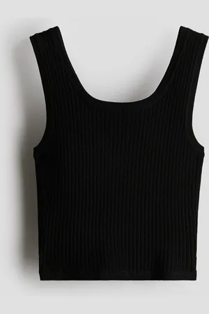 H&M Ribbestrikket singlet