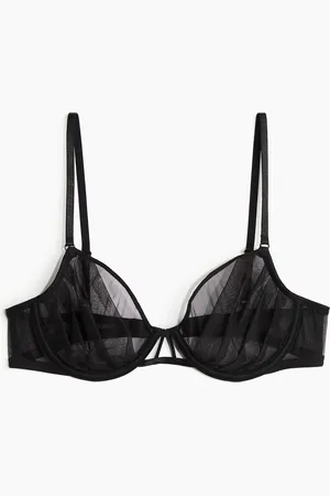 H&M Uvattert spile-BH i mesh