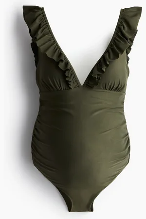 H&M MAMA Volangkantet badedrakt