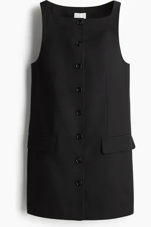 H&M Kjole med firkantet halsringning