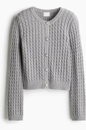 H&M Flettestrikket cardigan