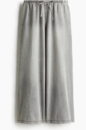 H&M Denimbukse med snøring