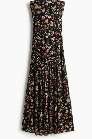 H&M Drapert bandeaukjole