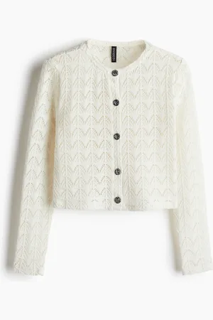 H&M Pointellestrikket cardigan
