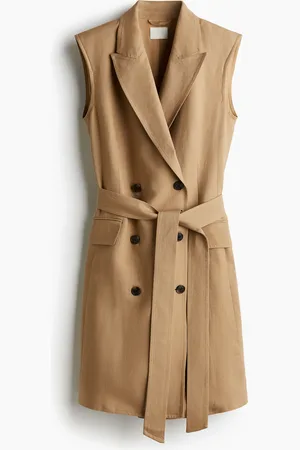 H&M Blazerkjole i linmiks